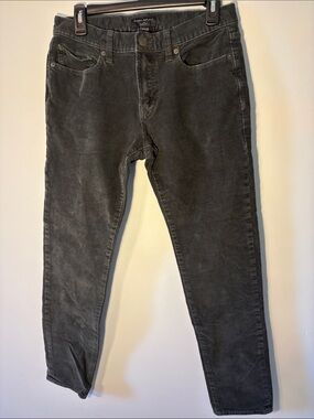 Banana Republic Spencer Green Men's Slim Corduroy Pants
